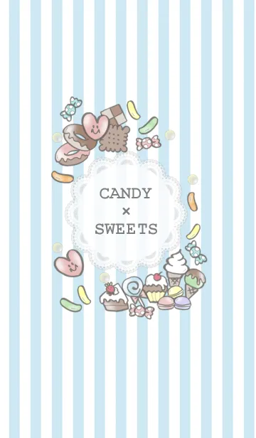 [LINE着せ替え] CANDY×SWEETSの画像1