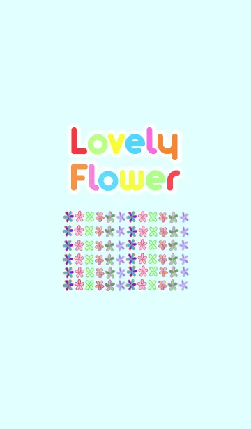 [LINE着せ替え] 花花の画像1