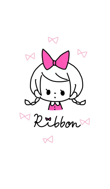 +。Ribbon。+のLINE着せ替え