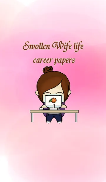 Swollen Wife life (Office worker)のLINE着せ替え