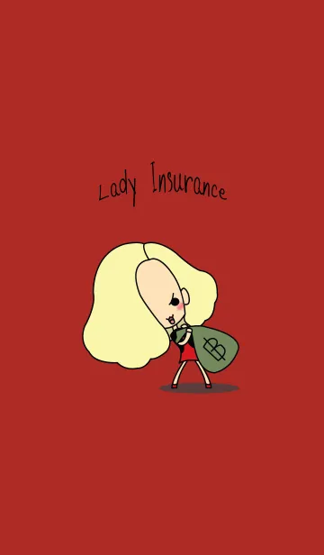 [LINE着せ替え] Lady Insuranceの画像1