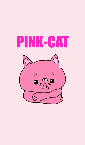 [LINE着せ替え] PINK-CATの画像1
