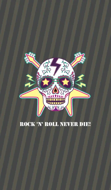 [LINE着せ替え] Rock 'n' Roll never die！の画像1