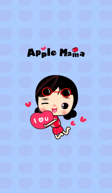 [LINE着せ替え] Apple Mamaの画像1
