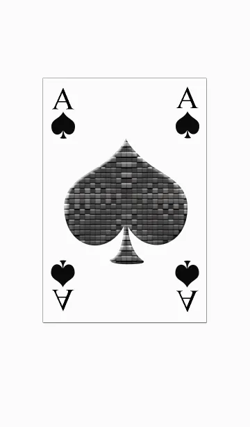 [LINE着せ替え] ●トランプ●スペード●エース。の画像1