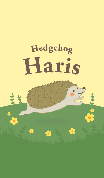[LINE着せ替え] Hedgehog Haris - ハリネズミのハリスの画像1