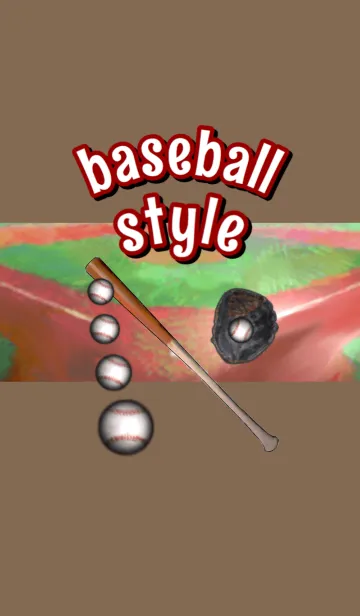 [LINE着せ替え] baseball style ( 野球スタイル )の画像1
