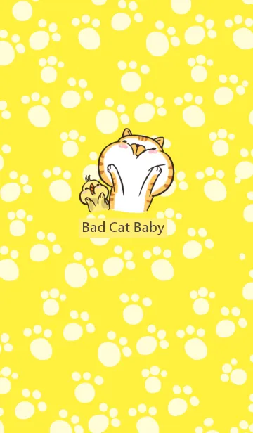 [LINE着せ替え] Small bad cat babyの画像1