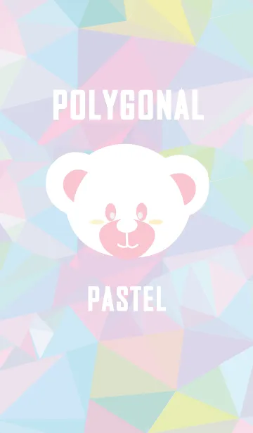 [LINE着せ替え] Polygonal Pastelの画像1