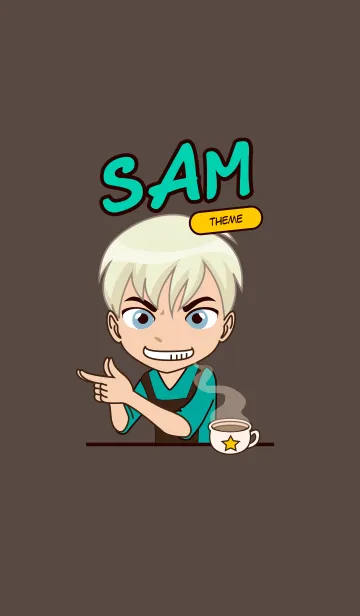 [LINE着せ替え] About SAMの画像1