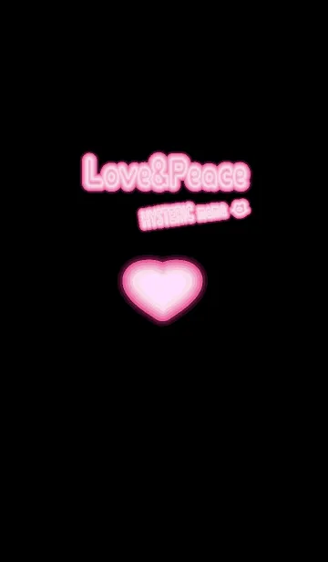 Love＆Peace by HYSTERIC mamaのLINE着せ替え
