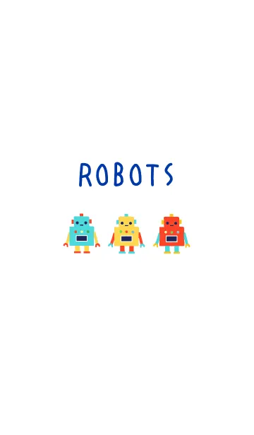 [LINE着せ替え] [ROBOTS]の画像1