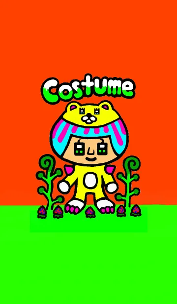 きぐるみのLINE着せ替え