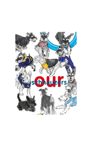 [LINE着せ替え] OurSchnauzer-Agility-Iの画像1