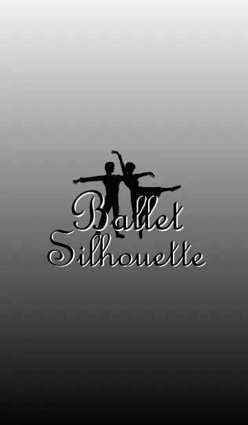 [LINE着せ替え] Ballet Silhouetteの画像1