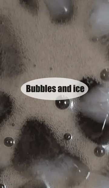 [LINE着せ替え] Bubbles and iceの画像1