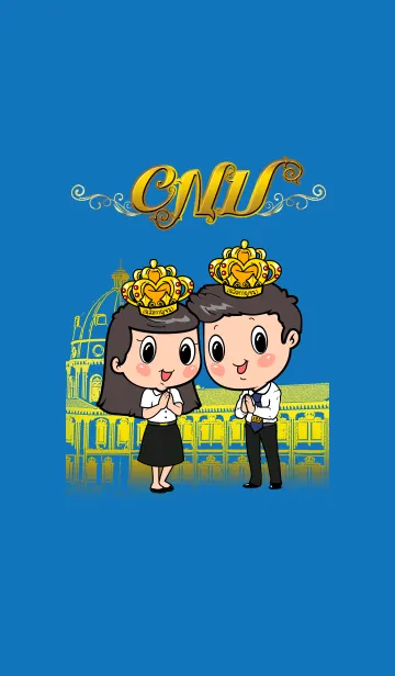 [LINE着せ替え] CROWN of CNUの画像1