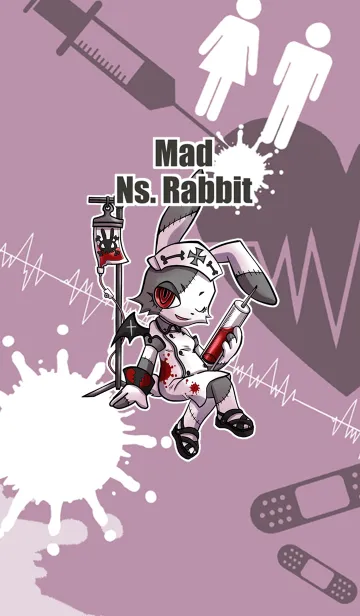 [LINE着せ替え] Mad Ns.Rabbitの画像1