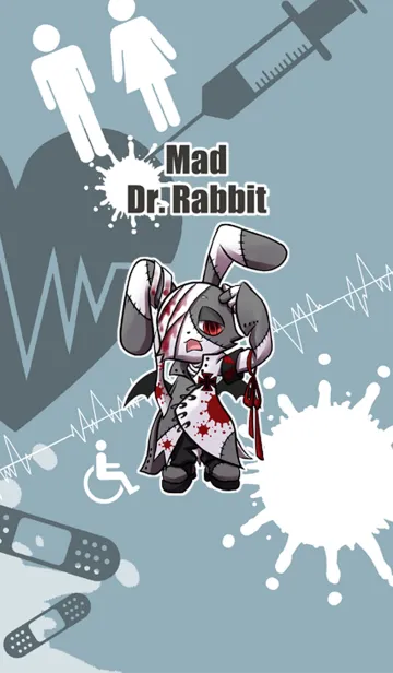[LINE着せ替え] Mad Dr.Rabbitの画像1
