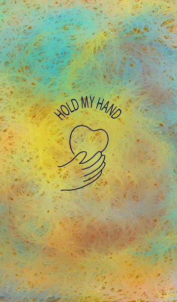 [LINE着せ替え] ホールド マイ ハンドの画像1