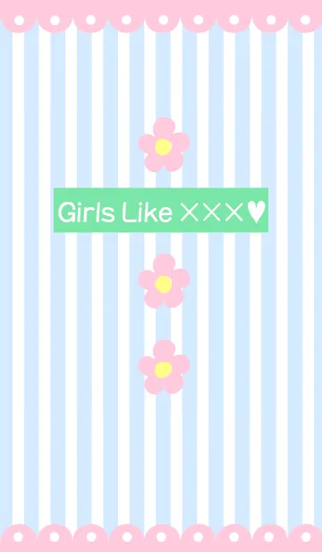 [LINE着せ替え] Girls Like ×××♡の画像1
