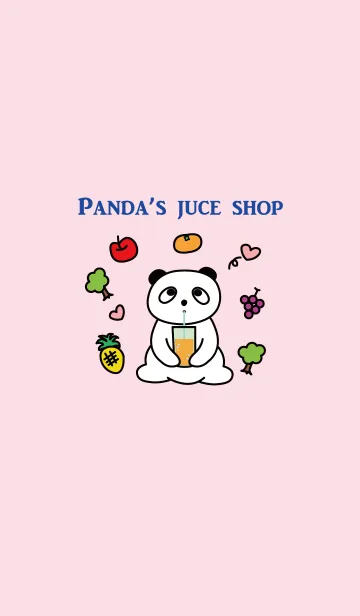 [LINE着せ替え] PANDA'S JUCE SHOP 修正版の画像1