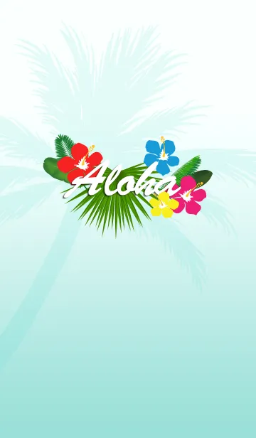 [LINE着せ替え] Aloha cool editionの画像1