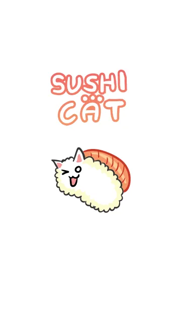 [LINE着せ替え] Sushi Cat Themeの画像1