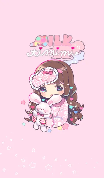 [LINE着せ替え] MILKtimimiの画像1