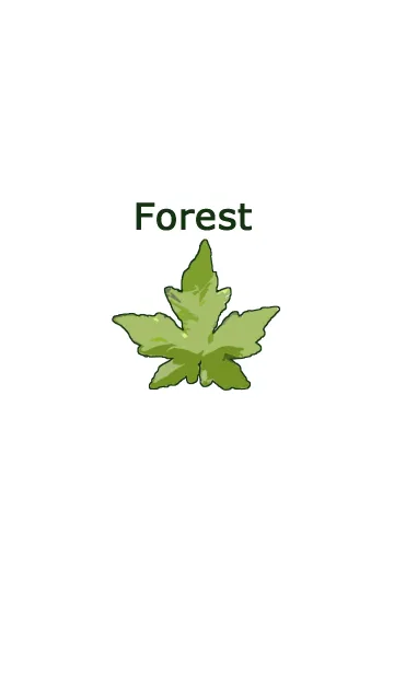 [LINE着せ替え] フォレスト「林」の画像1