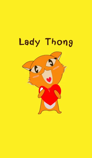 [LINE着せ替え] Lady Thongの画像1