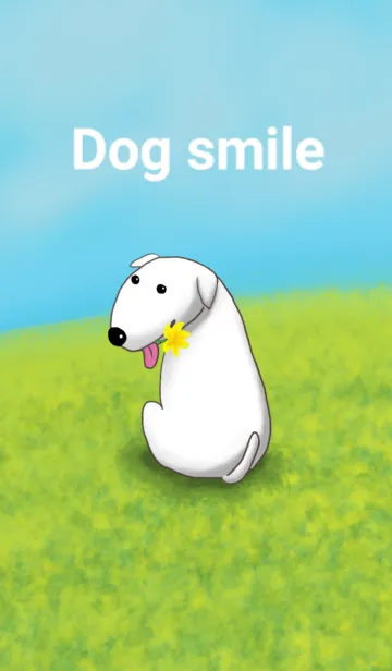 [LINE着せ替え] new dog smileの画像1