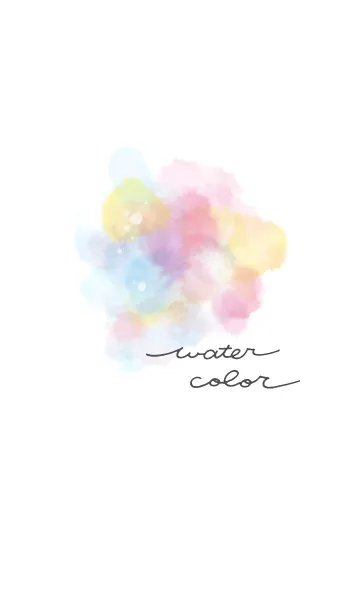 水彩画-watercolor-のLINE着せ替え