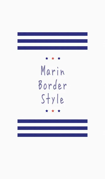 Marin Border StyleのLINE着せ替え