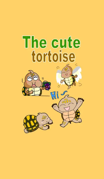 [LINE着せ替え] The cute tortoiseの画像1