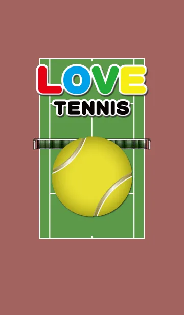 [LINE着せ替え] Love TENNISの画像1