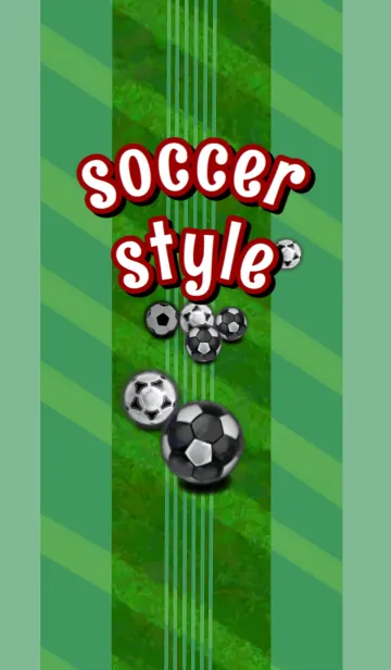 [LINE着せ替え] soccer style（サッカースタイル）の画像1