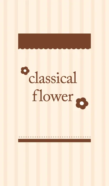 [LINE着せ替え] .-*classical flower*-.の画像1