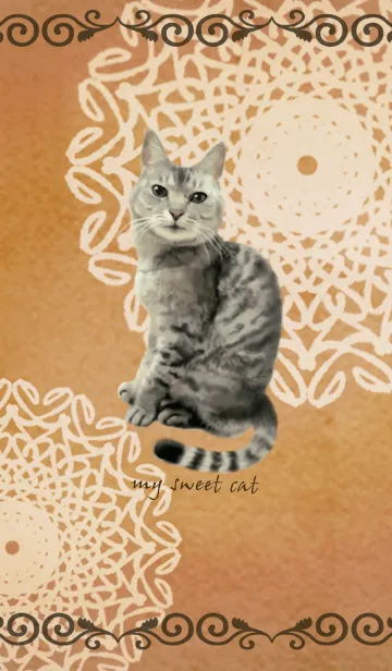 [LINE着せ替え] My sweet catの画像1