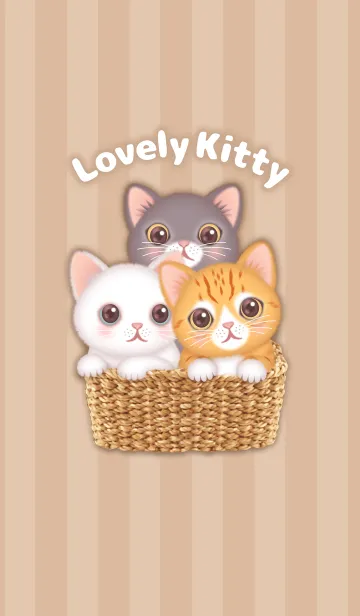 [LINE着せ替え] Lovely Kittyの画像1