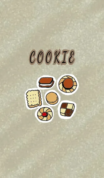 [LINE着せ替え] スイート クッキーの画像1