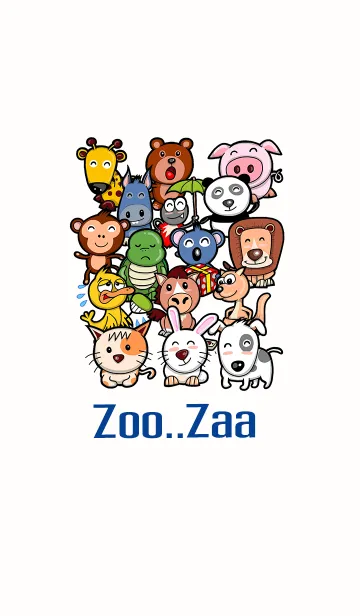 [LINE着せ替え] Zoo Zaaの画像1