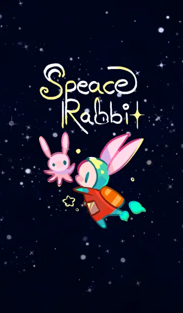 [LINE着せ替え] SpaceRabbitの画像1