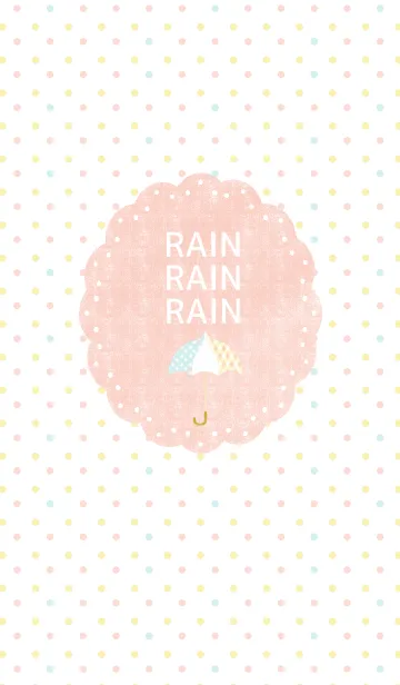 [LINE着せ替え] Rain Rain Rainの画像1