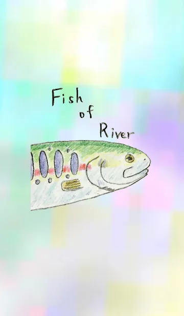[LINE着せ替え] 川の魚たちの画像1