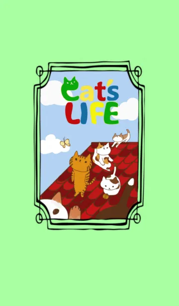 [LINE着せ替え] Cat's LIFEの画像1