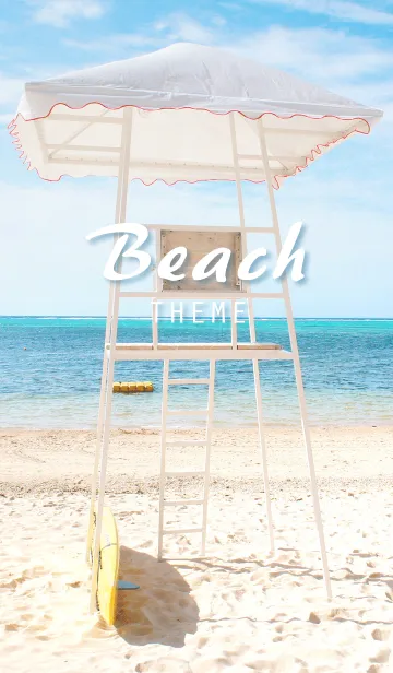 [LINE着せ替え] The Beachの画像1