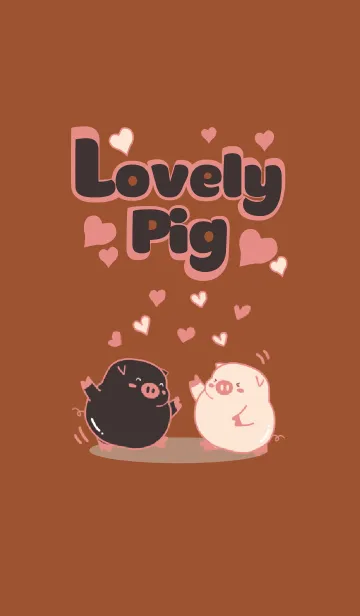[LINE着せ替え] Lovely Pigの画像1