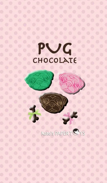 [LINE着せ替え] Pug Chocolateの画像1