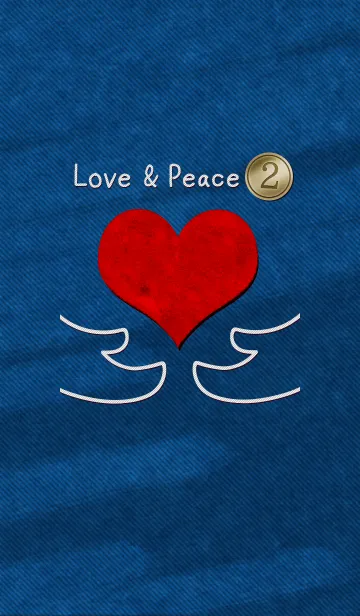 [LINE着せ替え] love ＆ peace 2の画像1